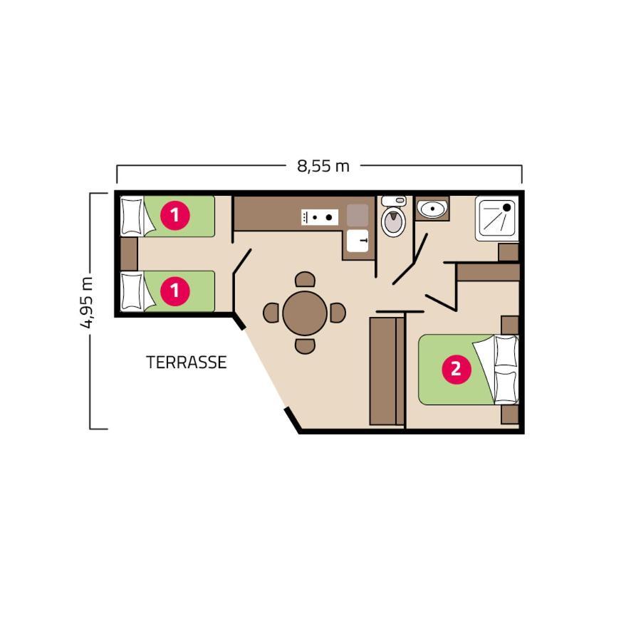 Camping Signol Boyardville Екстер'єр фото